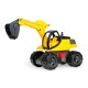 Lena Bagr žlutočerný Giga Trucks plast 80cm v krabici 70x35x29cm 02141 - thumb (0)