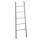 SAPHO SE104 Sega sušák ručníků 55 x 170 x 7 cm, černá mat - thumb (0)