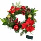 Vánoční svítící věnec Florencia, 30 cm, 10 LED - thumb (2)