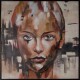 ArtFir Obraz WOMAN 622 | žlutá 70 x 70 cm - thumb (0)