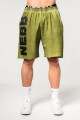 Pánské šortky Nebbia  Washed-off Gym Sweatshorts NO BS Light Green M - thumb (0)