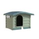 Psí bouda Bungalow zelená, 89 x 75 x 62 cm  - thumb (0)