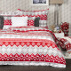 4Home Vánoční flanelové povlečení Red nordic, 140 x 220 cm, 70 x 90 cm - thumb (3)