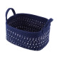 Altom Bavlněný hranatý košík Dark blue, 21 x 31 x 16 cm, S - thumb (0)