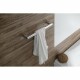 GEDY PI213513 Pirenei držák ručníků 35 x 6,6 cm, stříbrná - thumb (1)