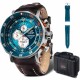Vostok Europe Lunochod-2 Multifuncional Line YM86-620A636 - Modrý silikonový řemínek - thumb (3)