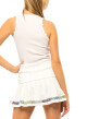 Dámské tílko Lucky in Love  Sheer Can Tank White M - thumb (1)