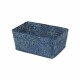 Compactor Úložný košík Compactor KITO - ručně pletený, 30 x 20 x 13 cm, modrý " Jeans" - thumb (1)