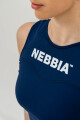 Dámské tílko Nebbia Barbell Therapy Gym Therapy Blue S - thumb (6)