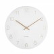 Karlsson 5788WH designové nástěnné hodiny, pr. 30 cm - thumb (0)