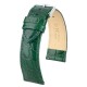 Řemínek Hirsch Crocograin (NO QR) - zelený - 16 mm - M – Střední délka - 14 mm - Zlatá - thumb (0)