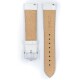 Řemínek Hirsch Crocograin - bílý - 14 mm - M – Střední délka - 12 mm - Zlatá - thumb (4)
