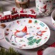 Altom Porcelánový dezertní talíř Winter Gnomes 20 cm - thumb (2)