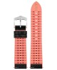 Řemínek Hirsch Andy - černo-růžový - 18 mm - M – Střední délka - 16 mm - Stříbrná - thumb (2)