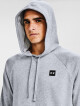 Pánská mikina Under Armour  Rival Fleece Hoodie-GRY L - thumb (2)