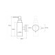 SAPHO XR104 X-Round dávkovač mýdla 150 ml, chrom - thumb (1)