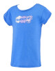 Dívčí tričko Babolat  Exercise Cotton Tee Girl French Blue 6 - 8 let - thumb (2)