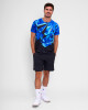 Pánské tričko BIDI BADU  Spike Tee Dark Grey/Blue M - thumb (2)