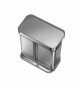Pedálový odpadkový koš Simplehuman na tříděný odpad  – 58l (34/24), matná ocel, FPP - thumb (1)
