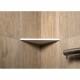 SAPHO AE200-0101 Abeline rohová police rockstone 20 x 20 cm, bílá mat - thumb (3)