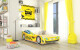 ArtAdrk Dětská auto postel TAXI Provedení: 80 x 160 cm - thumb (1)