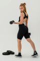 Dámské tílko Nebbia Barbell Therapy Gym Therapy Black XS - thumb (2)