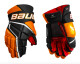 Hokejové rukavice Bauer Vapor 3X - MTO Black/Orange Senior 15 palců - thumb (1)