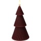 LED Svíčka Stromek červená, 1x LED, 8,5 x 15 cm, 2x AA - thumb (0)