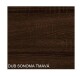 ArtCross Komoda K-1244S2D Barva: craft tobaco - thumb (5)