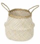 Compactor Přírodní košík z mořské trávy a papíru Belly M, skládací, 35 x 32 cm, M - thumb (0)