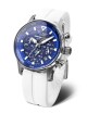 Vostok Europe Expedition South Pole Solar Power Chronograph VR42-592A762S - Modrý silikonový řemínek - thumb (3)