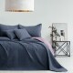 AmeliaHome Přehoz na postel Softa charcoal - mauve, 220 x 240 cm - thumb (1)