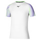 Pánské tričko Mizuno  Release Shadow Tee White S - thumb (0)