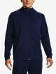 Pánská mikina Under Armour  Fleece FZ Hoodie-NVY L - thumb (0)