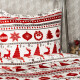 4Home Povlečení mikroflanel Christmas Time červená, 140 x 200 cm, 70 x 90 cm - thumb (2)