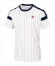 Pánské tričko Fila  T-Shirt Stripes Jascha White Alyssum M - thumb (0)