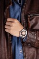 Nivada Grenchen F77 Brown Smoked 68002A77 - Canvas Velcro Strap - thumb (10)