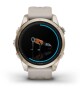 Garmin Epix™ Pro 42mm (Gen 2) Sapphire Edition Soft Gold / Cream Heathered Nylon Band - 010-02802-20 - thumb (7)