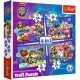 Trefl Puzzle Tlapková patrola Hrdinové 4v1 (35, 48, 54, 70 dílků) - thumb (2)