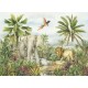Dětská fototapeta Colourful Jungle 252 x 182 cm, 4 díly - thumb (0)
