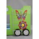 Artplast Dětská patrová postel HAPPY BUS | zelený 90 x 190 cm - thumb (17)
