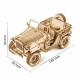 RoboTime 3D dřevěné puzzle Vojenský džíp - thumb (6)