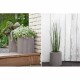 Keter Obal na květináč Cylinder Planter S šedá, 7 l, 28 x 28 x 28,3 cm - thumb (1)