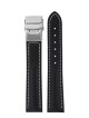 Kožený řemínek Junkers 20mm - černý/překlápěcí spona - thumb (0)
