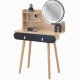ArtJum Toaletní stolek SCANDI černá | CM-324336 - thumb (5)