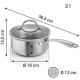 Rendlík SteelCRAFT s poklicí ø 18 cm, 2,0 l - thumb (2)