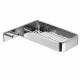 GEDY A91913 Il Giglio police do sprchy, 25 x 4,2 x 21,5 cm, chrom - thumb (0)