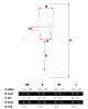 Dámská mikina Nebbia Hero Iconic hoodie light grey S - thumb (1)