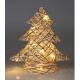 Vánoční LED stromek Greyse šedá, 30 cm - thumb (1)