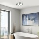 Rabalux 75031 koupelnové stropní LED svítidlo Zoya, černá - thumb (1)